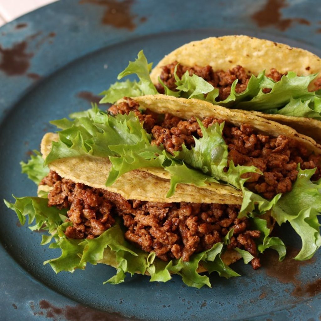 Tacos with Minced Beef